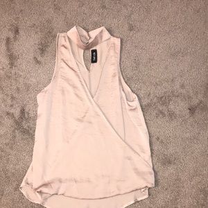 NWOT FABRIK SILKY BLOUSE